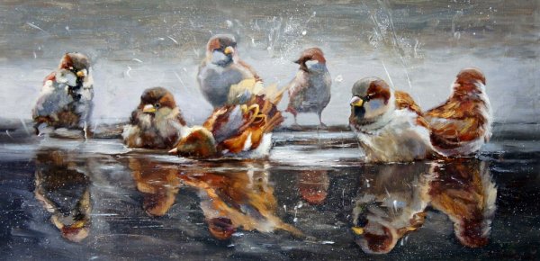 Прокопенко а. художник воробьи