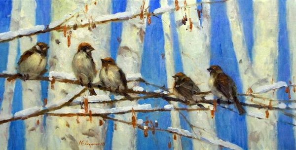 Николай рубцов Воробей