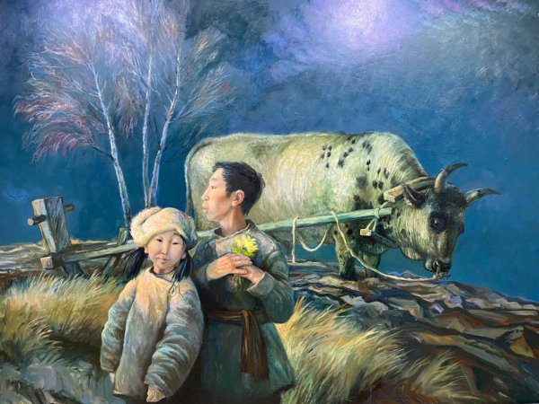 Якутская живопись Иннокентий Корякин