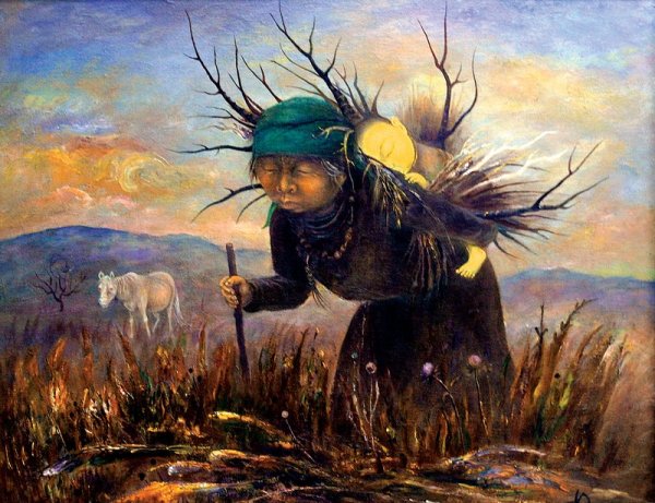 Картины якутского художника Иннокентия Корякина