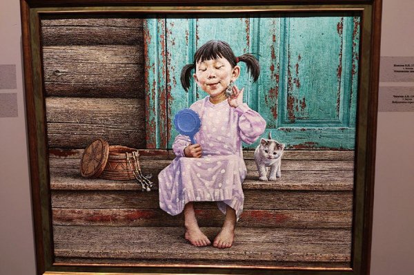 Якутский художник Андрей Чикачёв