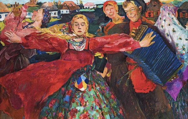 Малявин Филипп Андреевич смех