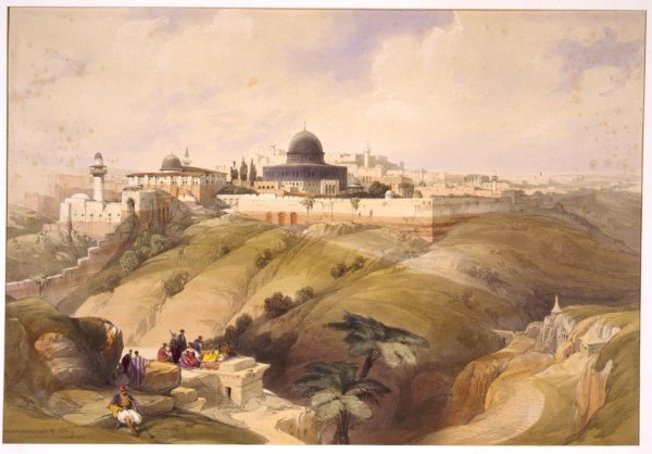 Иерусалим Святая земля живопись