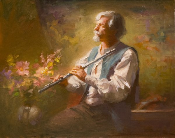 Свирель живопись