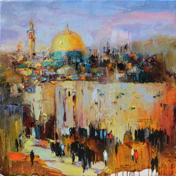 Живопись масло Иерусалим