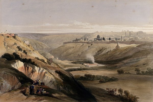 Дэвид Робертс художник Святая земля