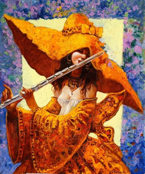 Байрам Саламов картины