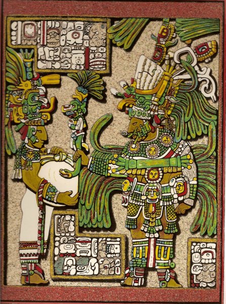 Майя фрески Майя ацтеков