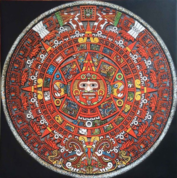 Фрески Майя ацтеков