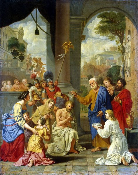 Пьер Сюблейра «навьюченное седло», 1735 г.