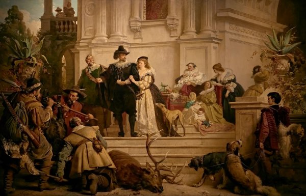 Музей Лувр в Париже картины