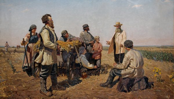 Владимир Егорович Маковский крестьянка