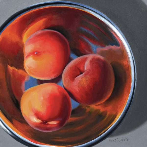 Картины с изображением персиков