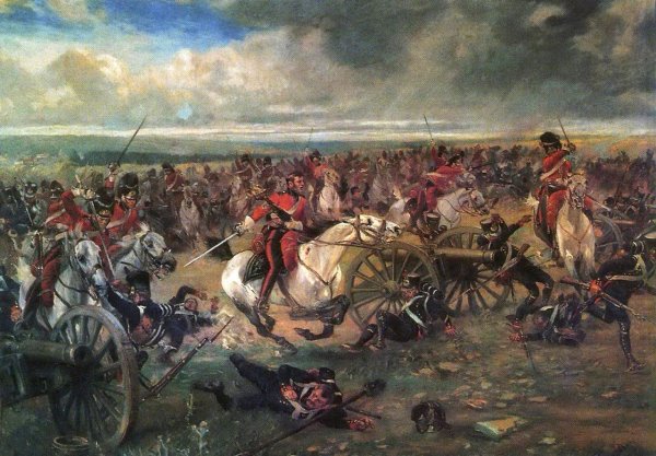 Батальная живопись Ватерлоо