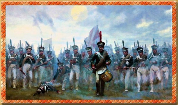 Русские солдаты Бородино 1812 года