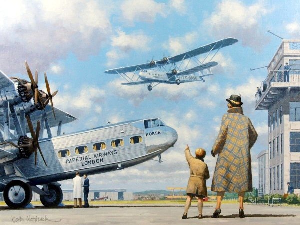 Keith Woodcock художник