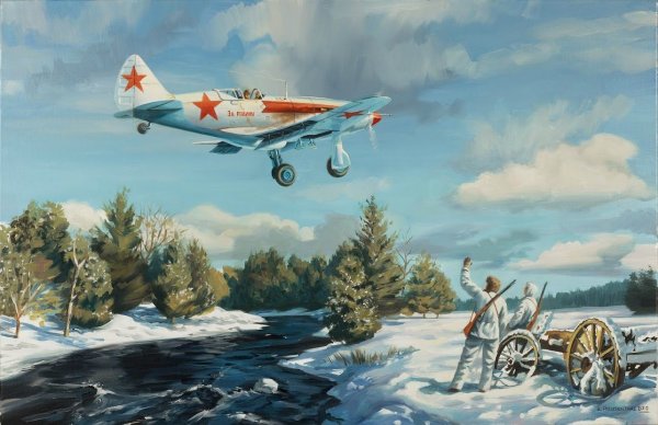 Самолёты миг-3 арт