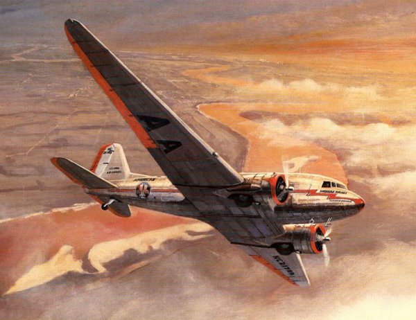 DC-3 Дуглас арт