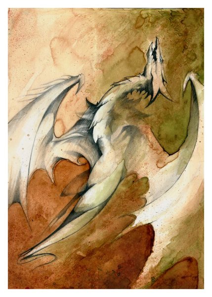 Дракон живопись