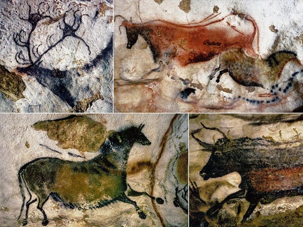 Наскальная живопись пещеры Альтамира и Ласко