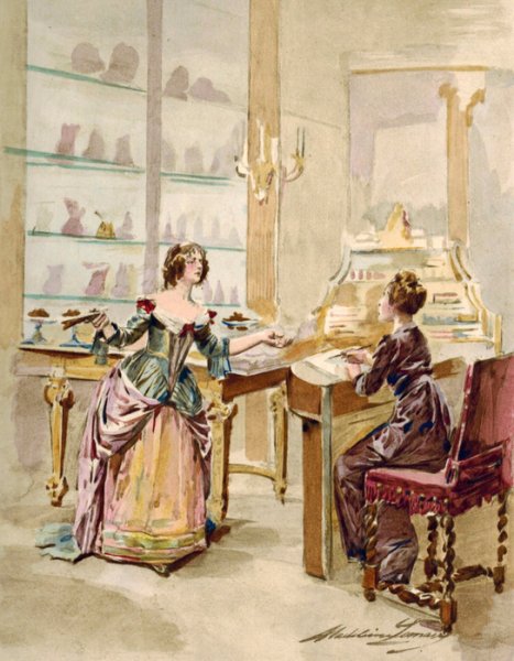 Французский художник Madeleine Jeanne Lemaire (1845-1928)