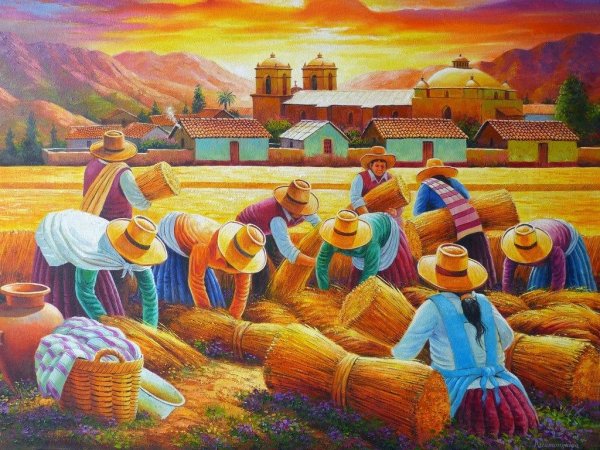 Перу картины