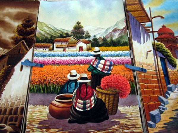 Картины перуанских художников