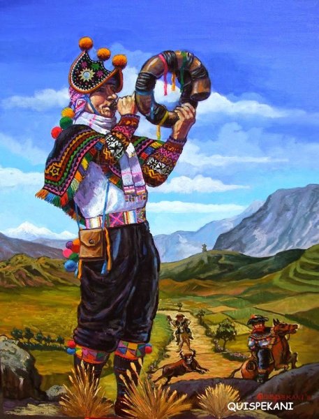 Перуанка картина