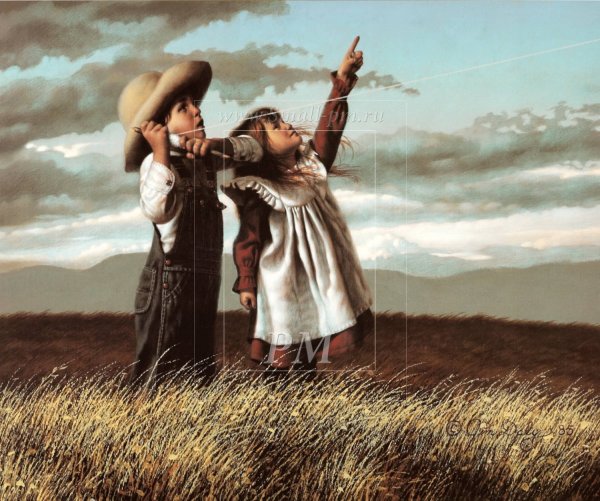 Американский художник Джим Дейли.