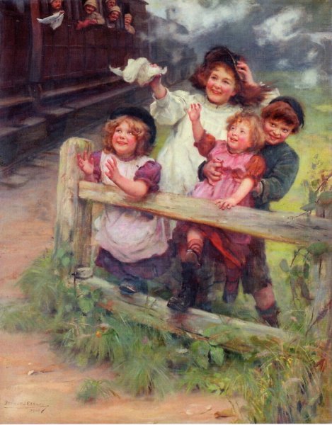 Художник Arthur John Elsley (1860-1952)