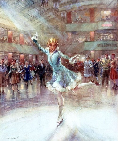 Михаил Климентов каток на Патриарших