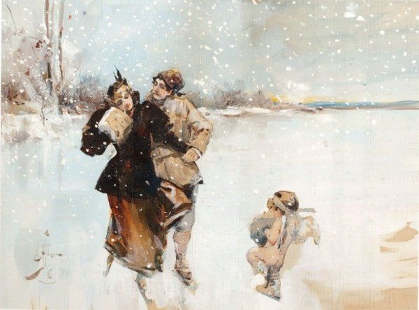 Итальянский художник Lucius Rossi