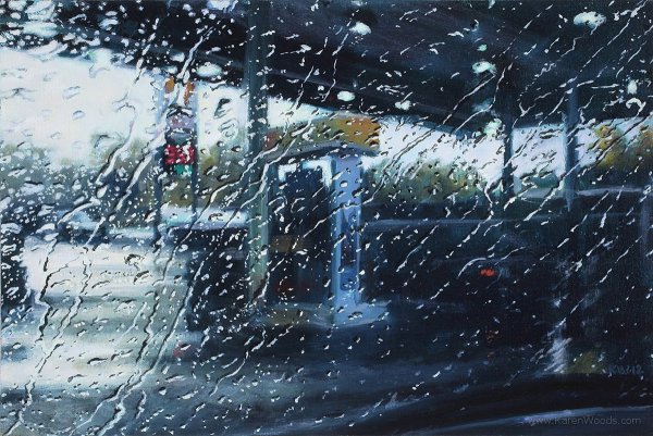 Летний дождь в живописи