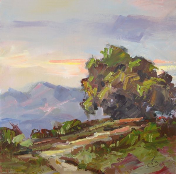 Пленэрные пейзажи Будина