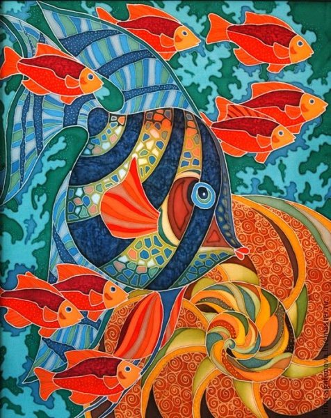 Стилизованные рыбки