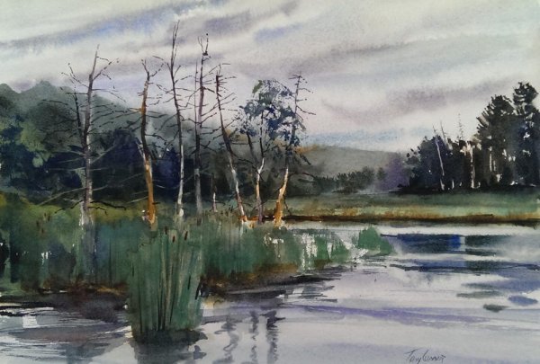 Этюд с водой