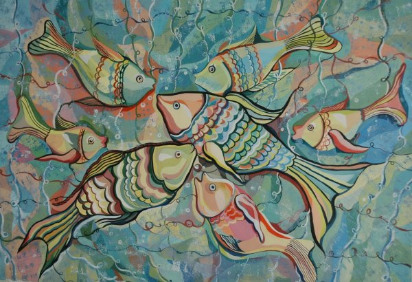 Рыбы в декоративном искусстве