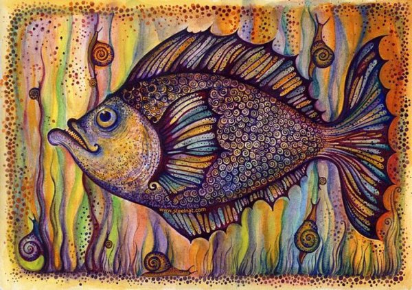 Рыбы в декоративном искусстве