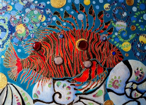 Декоративный подводный мир