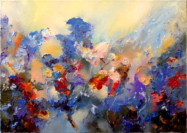 Живопись мастихином техника