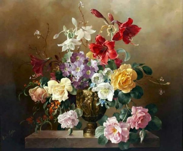 Гарольд Клейтон цветы