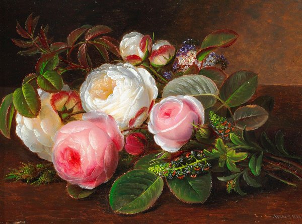 Натюрморт Johan Laurentz Jensen