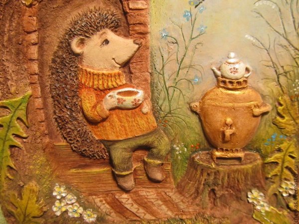 Картины из глины своими руками