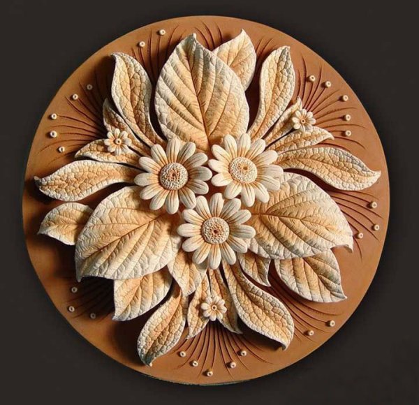 Цветочная керамика Вячеслав Горяный