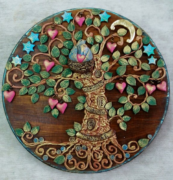 Глиняное панно