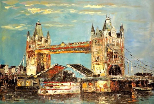 Тауэрский мост Импрессионизм