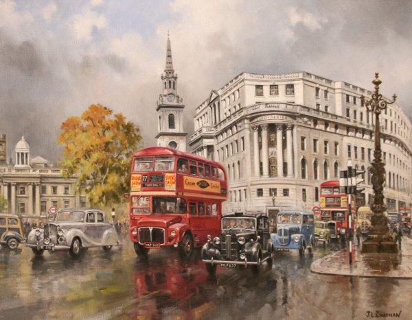 Роберт файнел картины Лондон