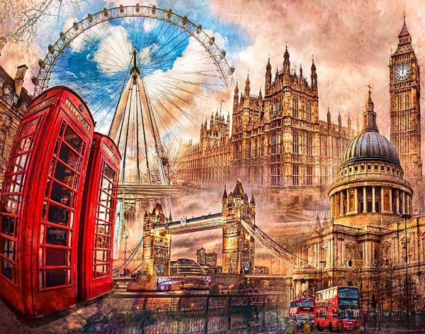 Пазлы Clementoni Лондон