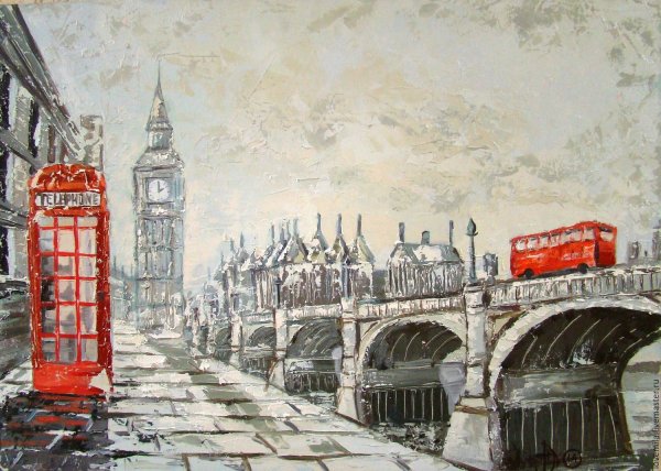 Британский художник Ричард Макнейл