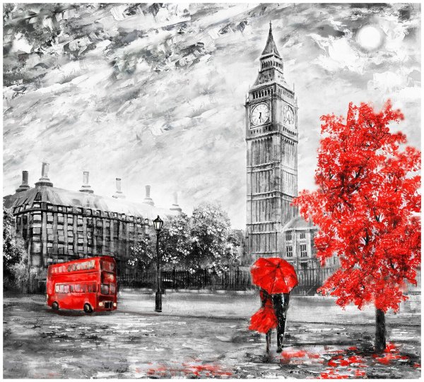 Лондон картины художников